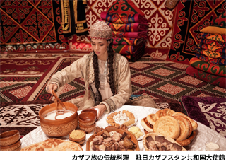 港区国際文化紹介展示「世界の食卓」